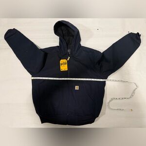 Carhartt Navy Hooded Jacket